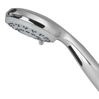 Orvos Hand shower multi-function, 4x4 inches, RainMist, Chrome plated with high grade Korean ABS material from LG, Head only, for high end luxury bathrooms