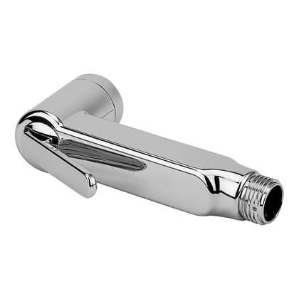 Orvos Health Faucet, touch clean nozzles, ABS Outer Body with brass insert, with 1.25 meter flexible SS 304 shower hose and wall hook, Jet Spray for high end luxury toilets