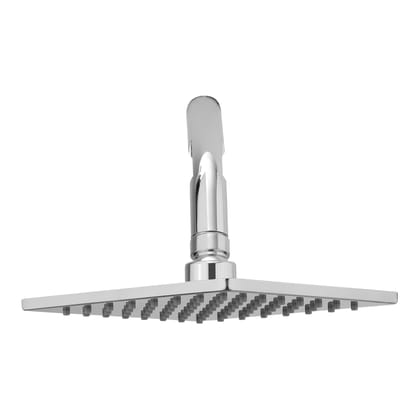 Orvos Overhead Shower, Elegant square design, with touch clean nozzles, Hiqh quality Stainless Steel, with salt tested chrome plating, 6x6 inches, for high end luxury bathrooms
