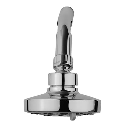 Orvos Overhead multi-function shower, 4x4 inches, StreamEase, Chrome plated with high grade Korean ABS material from LG, head only, for high end luxury bathrooms