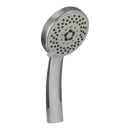 Orvos Hand shower multi-function, 4x4 inches, HydroBloom, Chrome plated with high grade Korean ABS material from LG, Head only, for high end luxury bathrooms