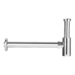 Orvos Bottle Trap, Brass Body with Stainless Steel Pipes, Heavy Duty Rounded, for Sinks and Wash Basins - Image 2
