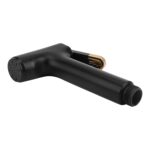 Orvos Health Faucet, Golden Black, ABS Outer Body with Brass Pin Inside, with 1 to 1.2 Meter Extendable Stainless Steel Shower Hose and wall Hook, Jet Spray for high end Luxury Toilets - Image 2