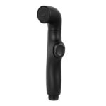 Orvos Premium Health Faucet, Swivel, ABS Outer Body with Brass Pin Inside, Black Color, with Black and Golden 1 to 1.2 Meter Extendable SS 304 Shower Hose and Wall Hook, 360 Degree Rotatable Top - Image 2