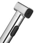 Orvos Health Faucet, Magnetica, ABS Outer Body with Brass Pin Inside, Chrome Color, with 1 to 1.2 Meter Extendable SS 304 Shower Hose and Magnetic Holder, Jet Spray for High End Luxury Toilets - Image 2