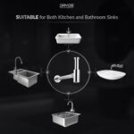 Orvos Bottle Trap, Brass Body with Stainless Steel Pipes, Heavy Duty Rounded, for Sinks and Wash Basins - Image 6