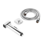 Orvos Health Faucet, Magnetica, ABS Outer Body with Brass Pin Inside, Chrome Color, with 1 to 1.2 Meter Extendable SS 304 Shower Hose and Magnetic Holder, Jet Spray for High End Luxury Toilets - Image 5